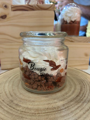 Bougie bijou spéculos choco