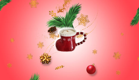 Bougie Botte de Noël – Capuccino