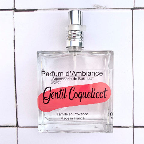 Parfum d’ambiance gentil coquelicot