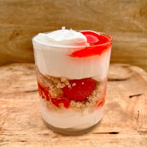 Bougie Tiramisu Fraises