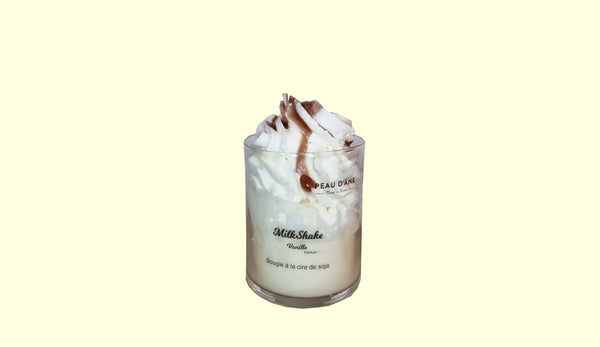 Bougie Milkshake Vanille